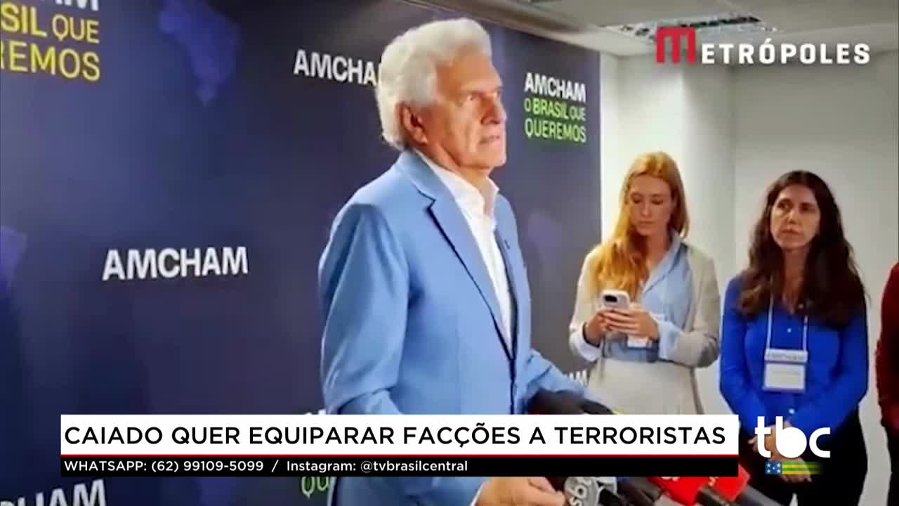 itemCaiado quer Equiparar Facções a Taerrorismo