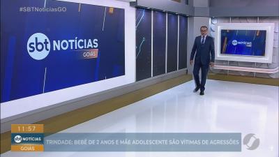 Pneus de ônibus de torcida são rasgados após jogo em Caldas Novas