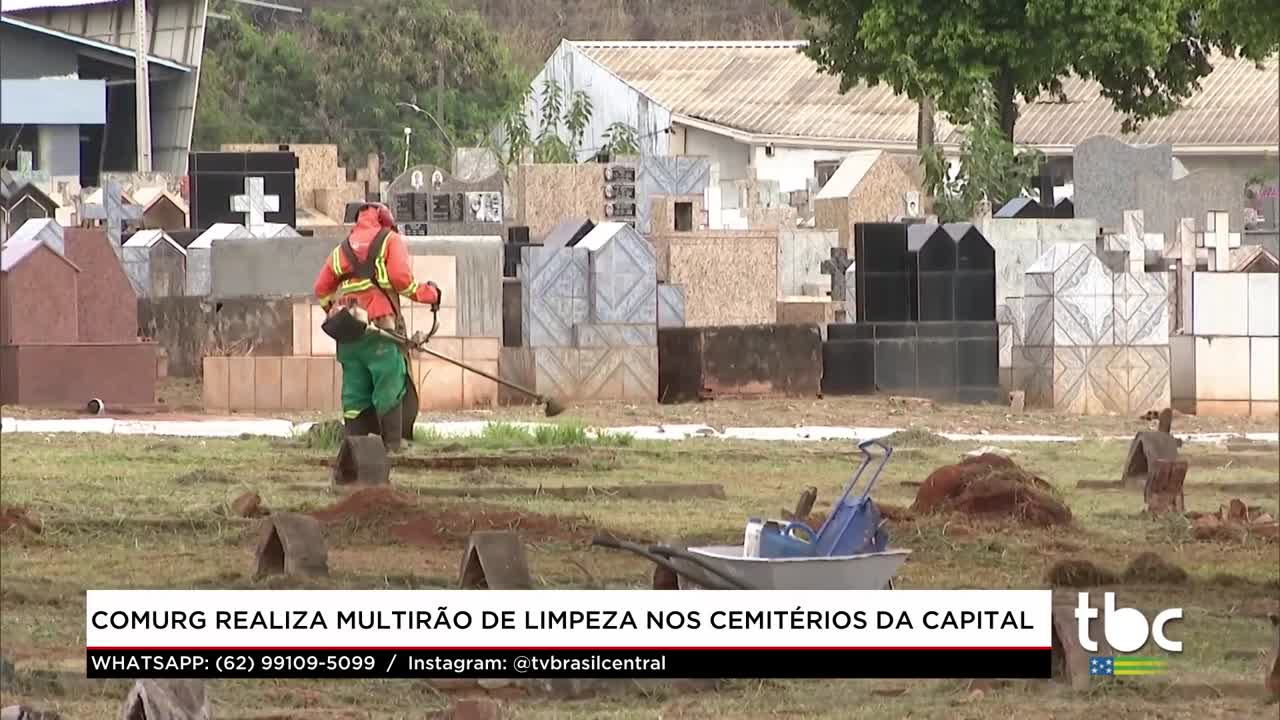 itemComurg realiza Mutirão de Limpeza nos Cemitérios da Capital