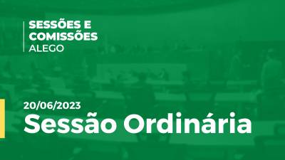 Imagem de capa do vídeo - Sessão Ordinária Alego