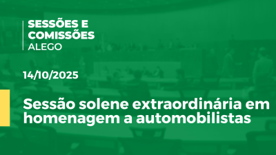 itemSessão solene extraordinária em homenagem a automobilistas
