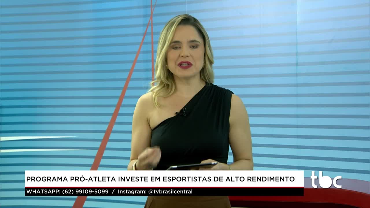 itemPrograma Pró-atleta investe em Esportistas de Alto Rendimento.