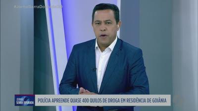 Pol&iacute;cia apreende quase 400 quilos de droga em resid&ecirc;ncia de Goi&acirc;nia