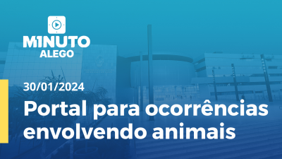 Imagem de capa do vídeo - Portal para ocorrências envolvendo animais