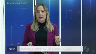itemObras do viaduto da Leste-Oeste são retomadas em Goiânia