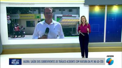 itemEstado de saúde dos sobreviventes do acidente com viatura da PC internados em Goiânia