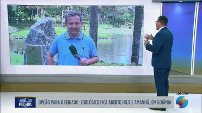 Zool&oacute;gico abre no feriado e vira op&ccedil;&atilde;o de lazer