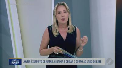 itemJovem é suspeito de matar a esposa