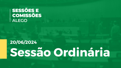 Imagem de capa do vídeo - Sessão Ordinária