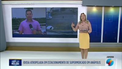 itemIdosa é atropelada em estacionamento de supermercado em Anápolis