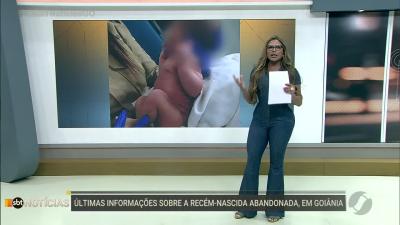 itemRecém-nascida é encontrada debaixo de uma árvore em Goiânia