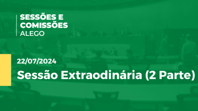 Imagem de capa do vídeo - Sessão Solene Extraordinária