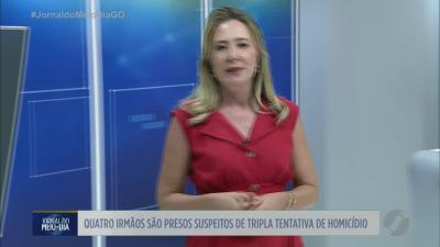 itemQuatro irmãos são presos por tripla tentativa de homicídio