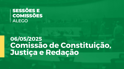 Imagem de capa do vídeo - Comissão de Constituição, Justiça e Redação