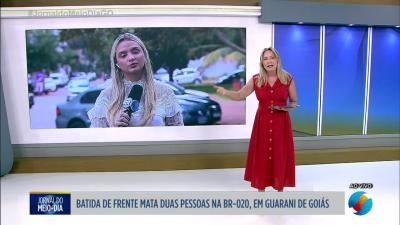 itemBatida de frente entre dois carros mata duas pessoas na BR-020