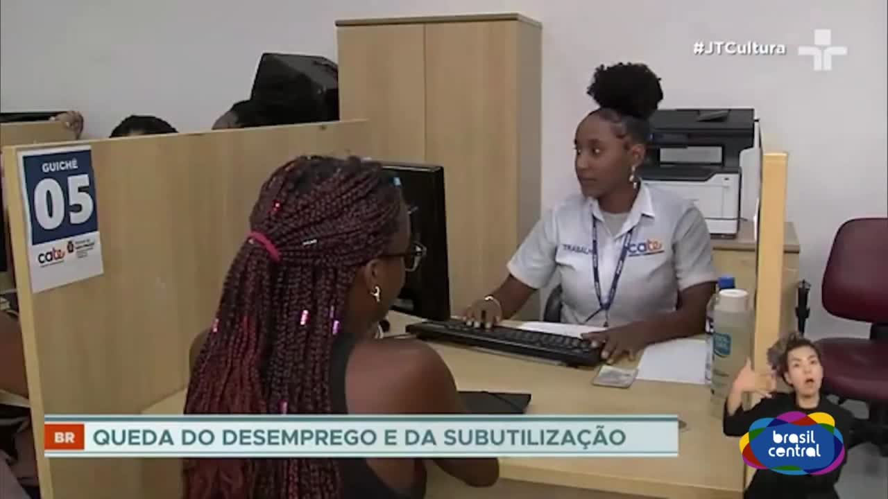 itemTaxa de Desemprego é a menor da Historia