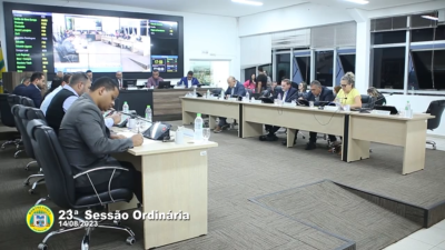 Resumo da 23ª Sessão Ordinária - Parte 1