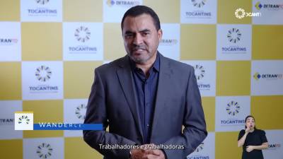 Mensagem do governador &agrave;s trabalhadoras e trabalhadores do Tocantins no 1&ordm; de Maio