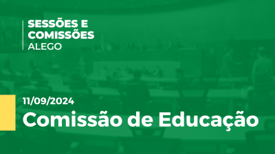 Imagem de capa do vídeo - Reunião da Comissão de Educação