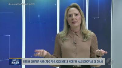 itemMuitos acidentes e mortes nas rodovias de Goiás neste final de semana