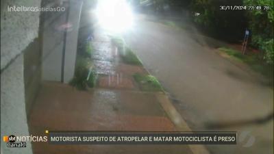 itemMotorista é preso suspeito de atropelar e matar motociclista em Rio Verde