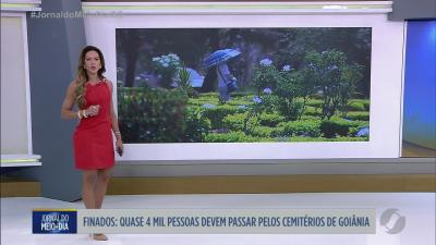 itemMilhares de pessoas devem passar pelos cemitérios de Goiânia no dia de finados