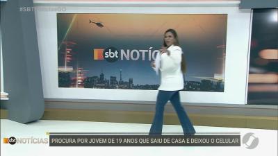 itemBriga generalizada em cima de viaduto movimentado de Goiânia