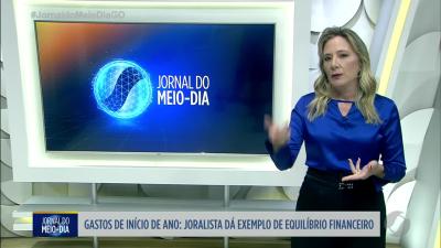 itemJornalista da exemplo de equilíbrio financeiro com os gastos de inicio de ano