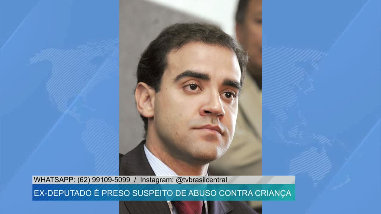 itemEX Deputado é preso suspeito de abuso contra Criança