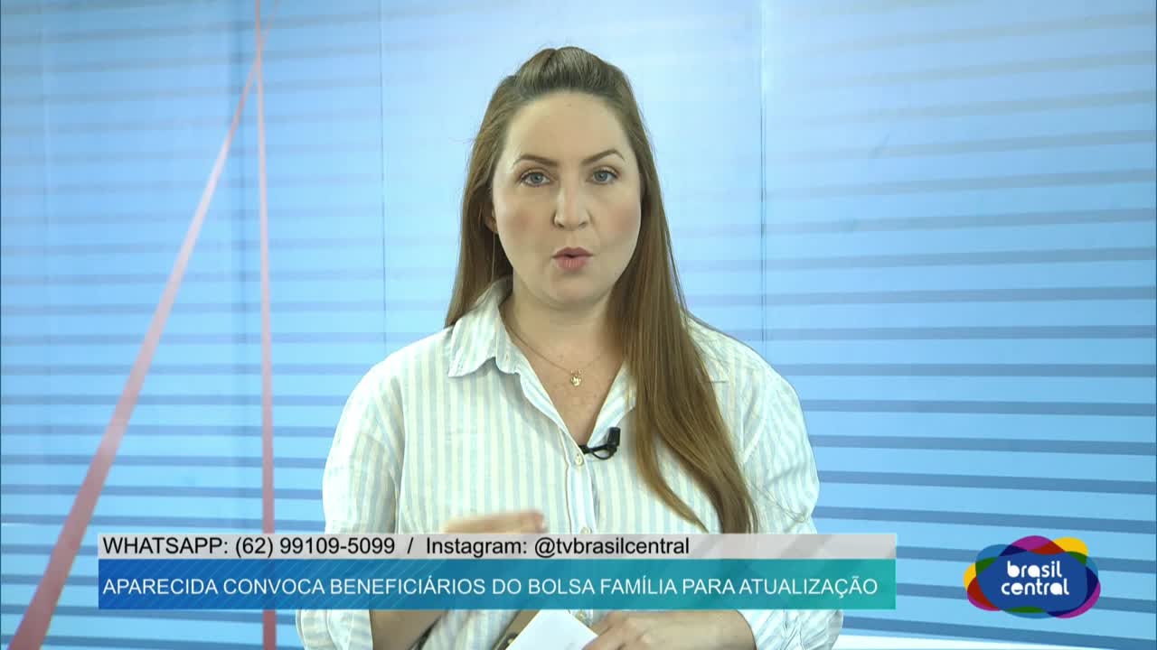 itemAparecida convoca Beneficiários do Bolsa Família para atualizacao
