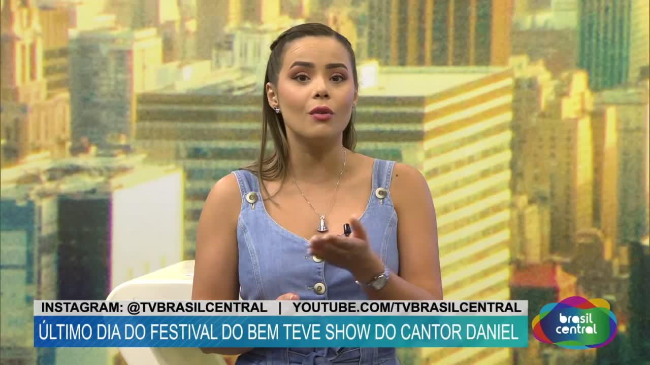 Ultimo dia do Festival do Bem teve Show com Cantor Daniel