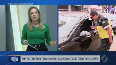 itemSMM faz campanha para conscientizar motoristas no trânsito de Goiânia