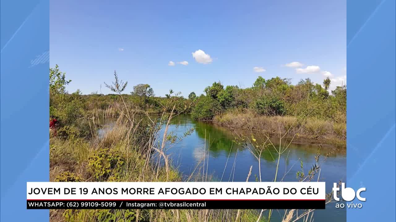 itemJovem de 19 anos morre afogado em Chapadão do Céu