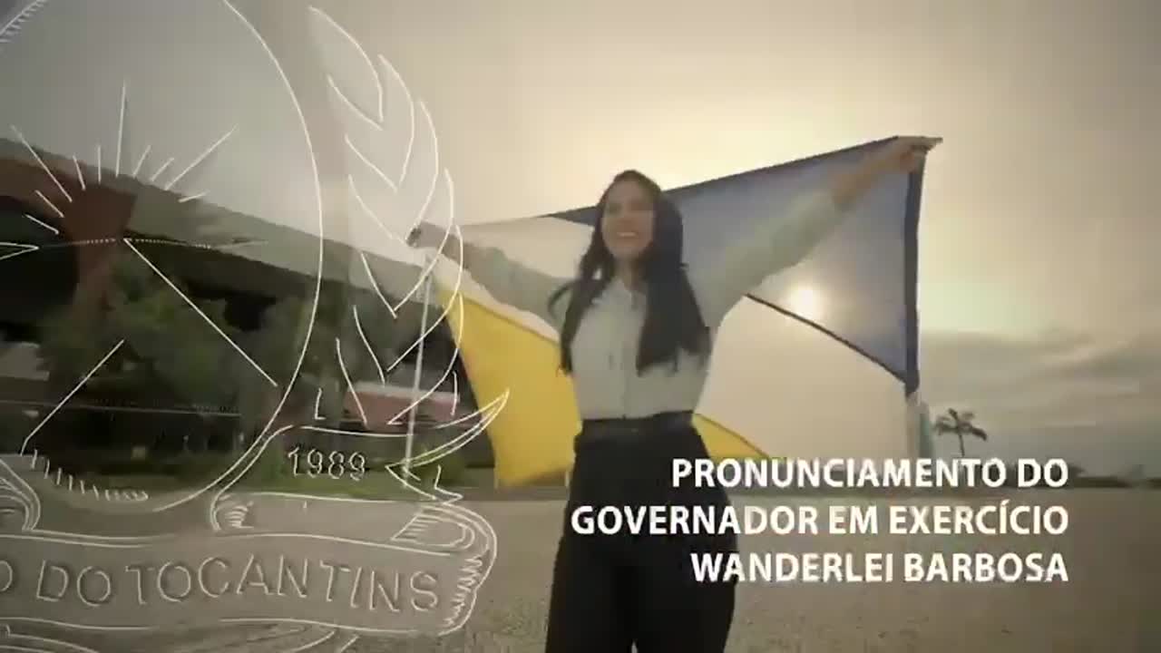 Pronunciamento do governador em exerc&iacute;cio, Wanderlei Barbosa