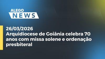 itemArquidiocese de Goiânia celebra 70 anos com missa solene e ordenação presbiteral