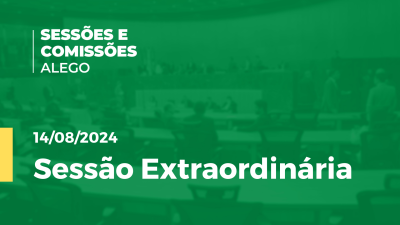 Imagem de capa do vídeo - Sessão Solene Extraordinária