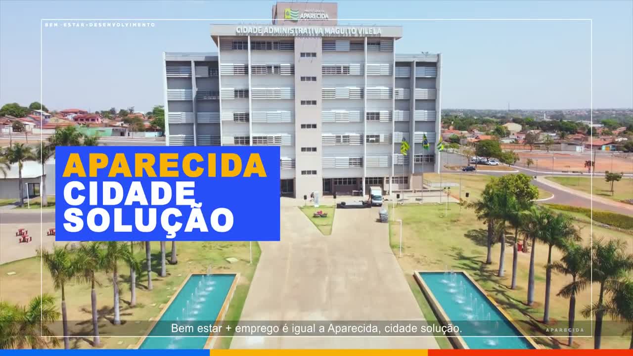 itemBem-estar + emprego = Aparecida Cidade Solução