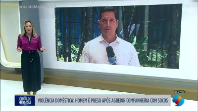 itemHomem é preso apos agredir companheira com socos em Senador Canedo