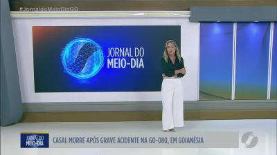 Casal morre em grave acidente na GO-080