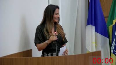 Discurso da vereadora Solange