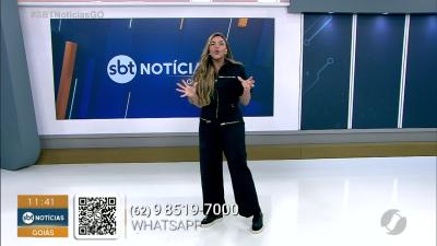 Filha implora socorro ap&oacute;s m&atilde;e ser amea&ccedil;ada com faca em Goi&acirc;nia