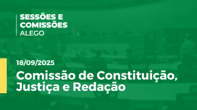 Imagem de capa do vídeo - Comissão de Constituição, Justiça e Redação