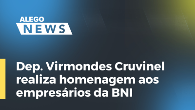 Imagem de capa do vídeo - Virmondes Cruvinel realiza homenagem aos empresários da BNI