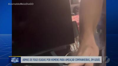 Armas de fogo usadas por homens para amea&ccedil;ar companheiras em Goi&aacute;s