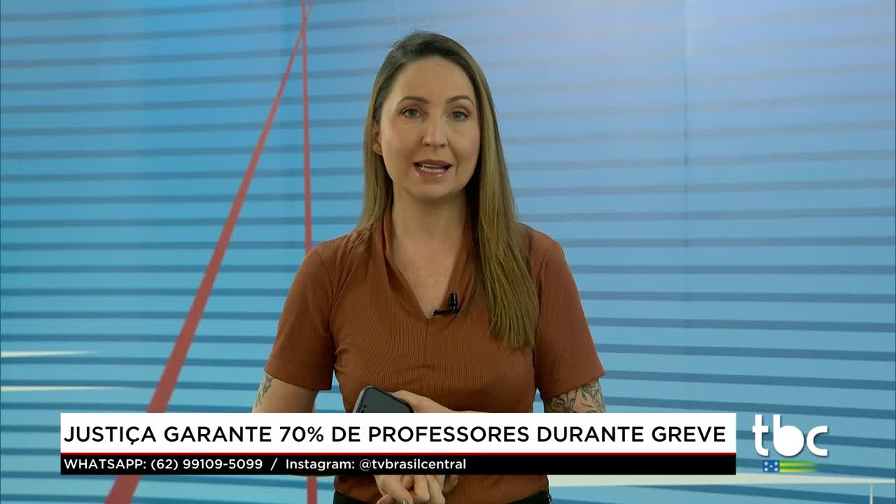 itemJustiça garante 70% de Professores durante Greve