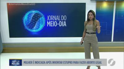 itemMulher é atropelada na faixa de pedestre no Setor Balneário Meia Ponte em Goiânia