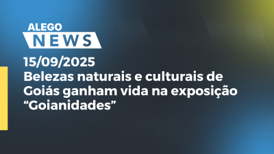 Imagem de capa do vídeo - Belezas naturais e culturais de Goiás ganham vida na exposição “Goianidades”