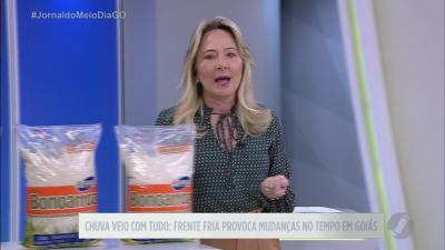 Frente fria provoca mudanças no tempo em Goiás