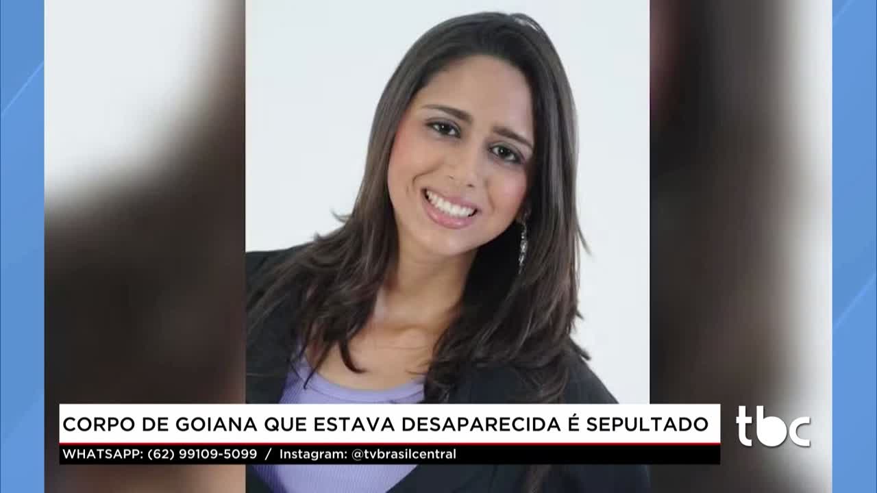itemCorpo de Goiana que estava desaparecida é sepuldada