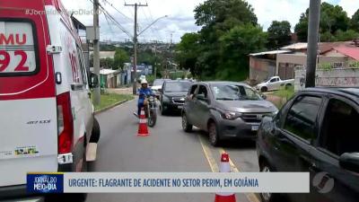 itemFlagrante de acidente no Setor Perim em Goiânia